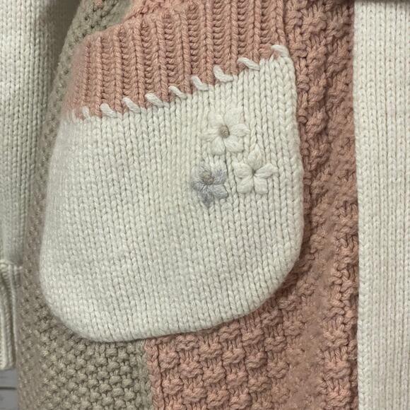 LoveShackFancy Franco Cardigan - Morning Dew - XS/S - Picture 12 of 16